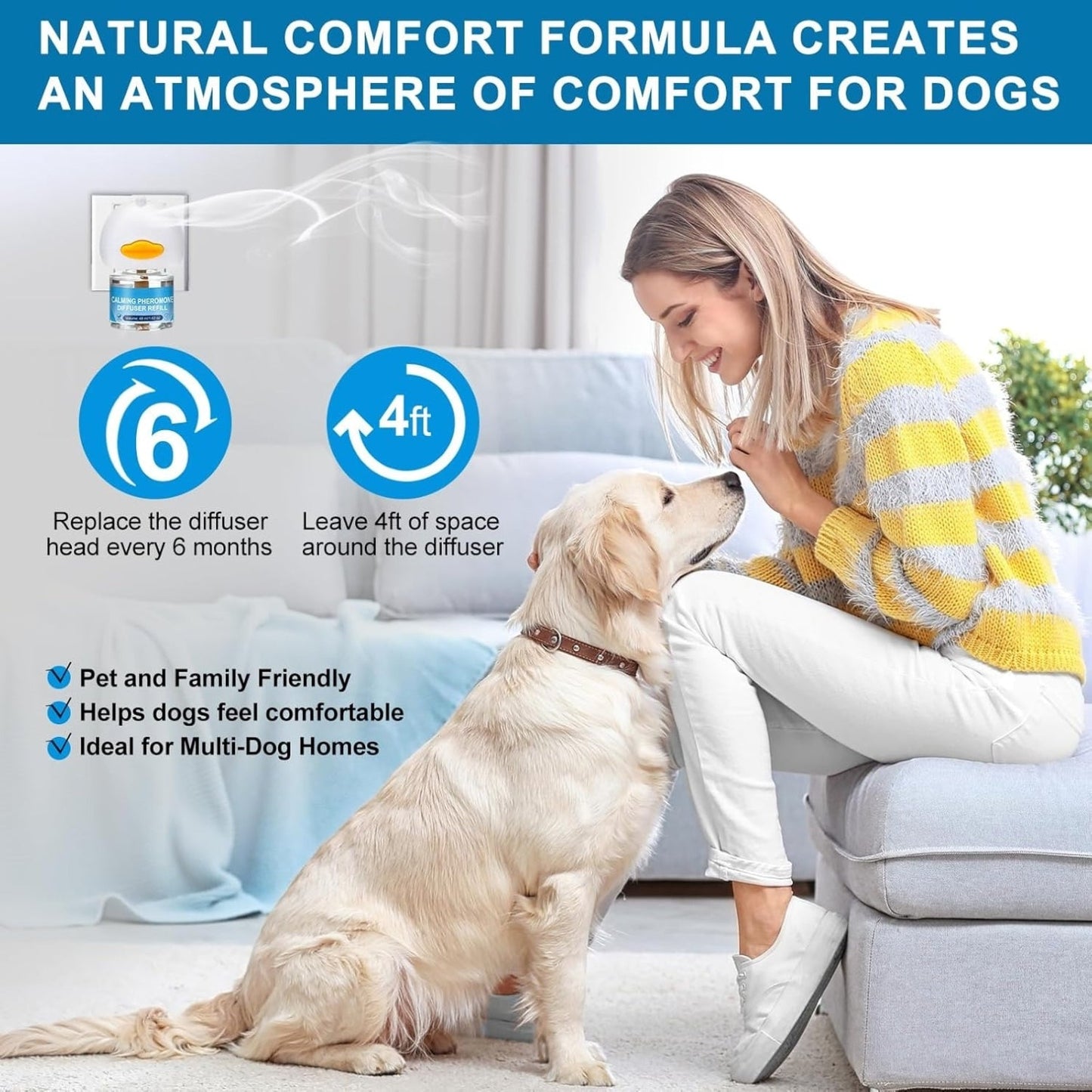 Bevunto™ - Advanced Dog Calming Diffuser