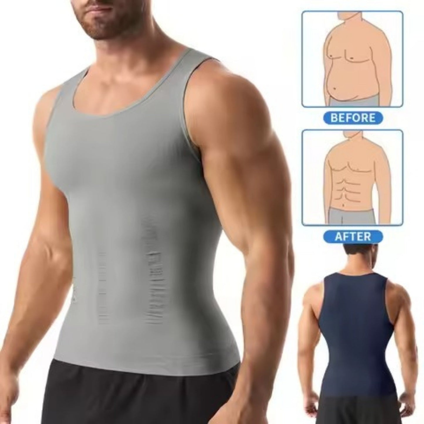 Bevunto™ - Compression Muscle Tank