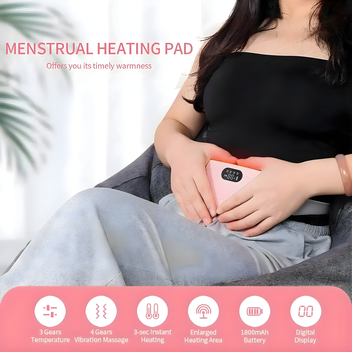 Bevunto™ - Portable Cramp Relief Belt