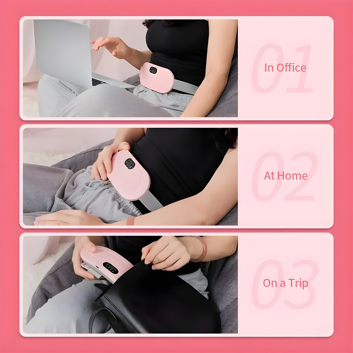 Bevunto™ - Portable Cramp Relief Belt